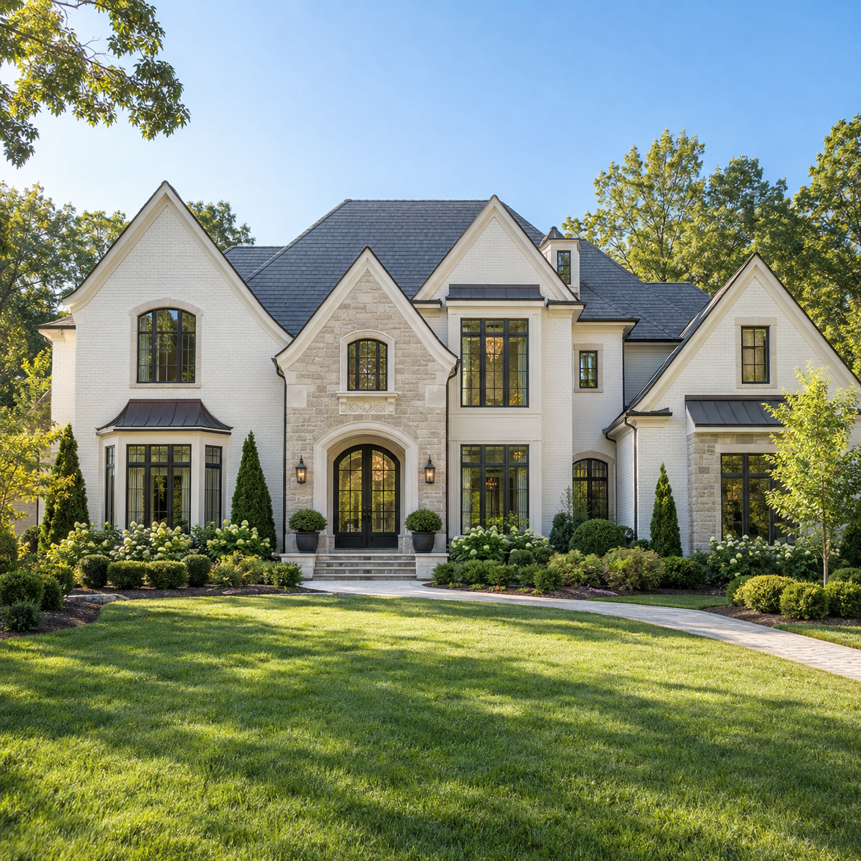 Large homes illustrative exterior